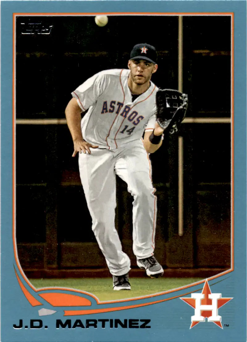 2013 Topps Wal-Mart Blue Border #377 J.D. Martinez NM-MT Astros