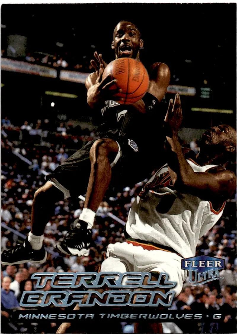 1999-00 Fleer Ultra #68 Terrell Brandon NM Near Mint Timberwolves ID:45999