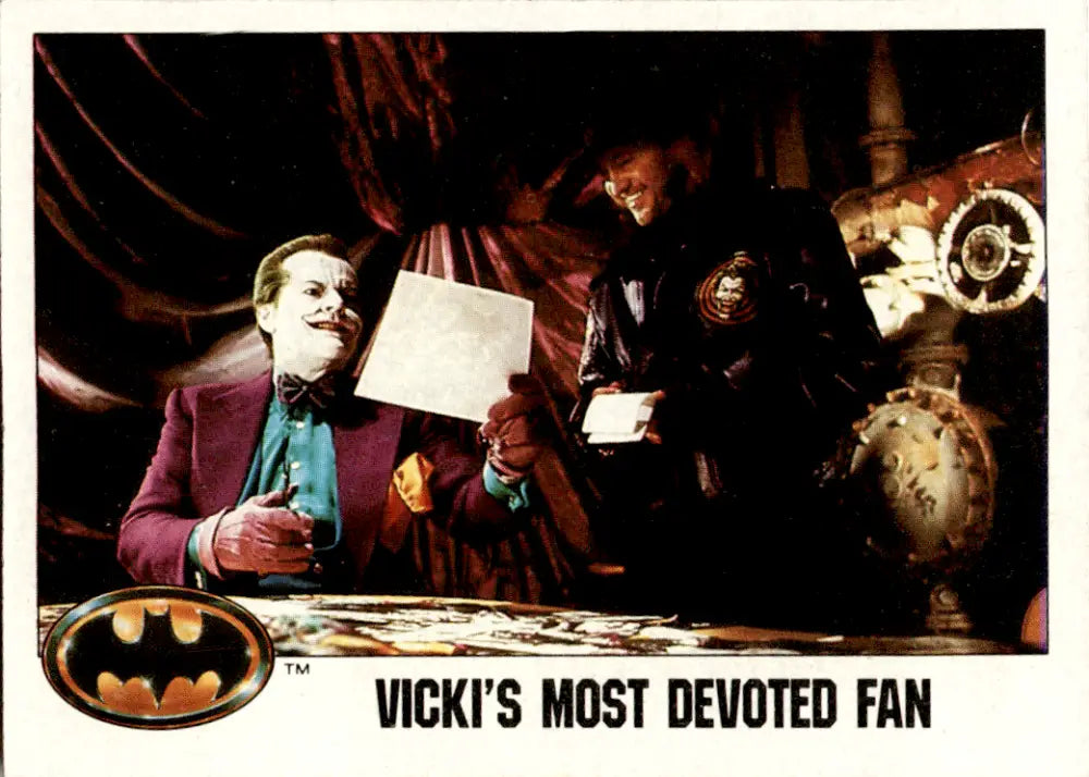 1989 Topps Batman #61 Vicki’s Most Devoted Fan NM Near Mint ID:46094