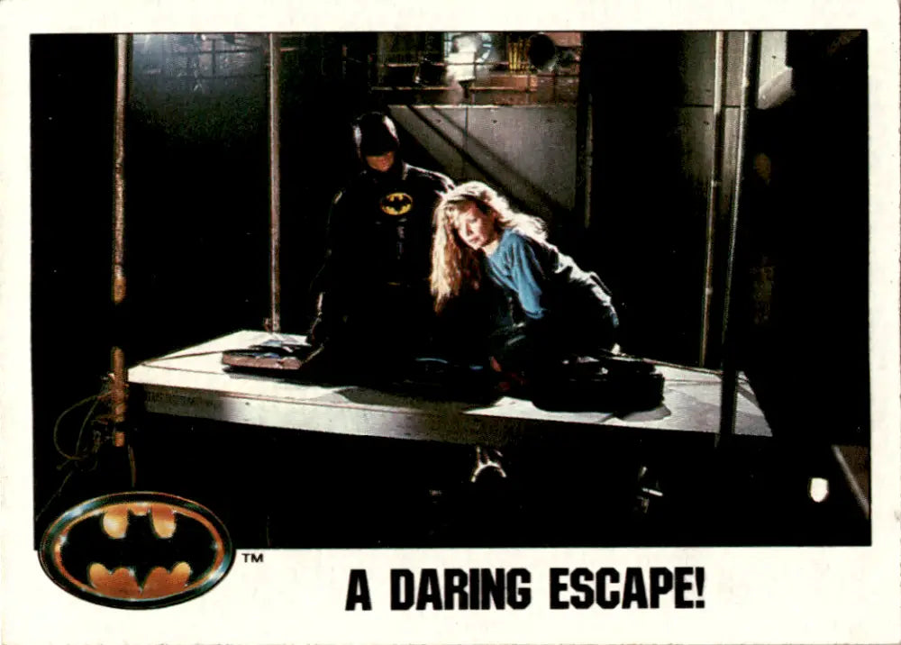 1989 Topps Batman #76 A Daring Escape! NM Near Mint ID:46099