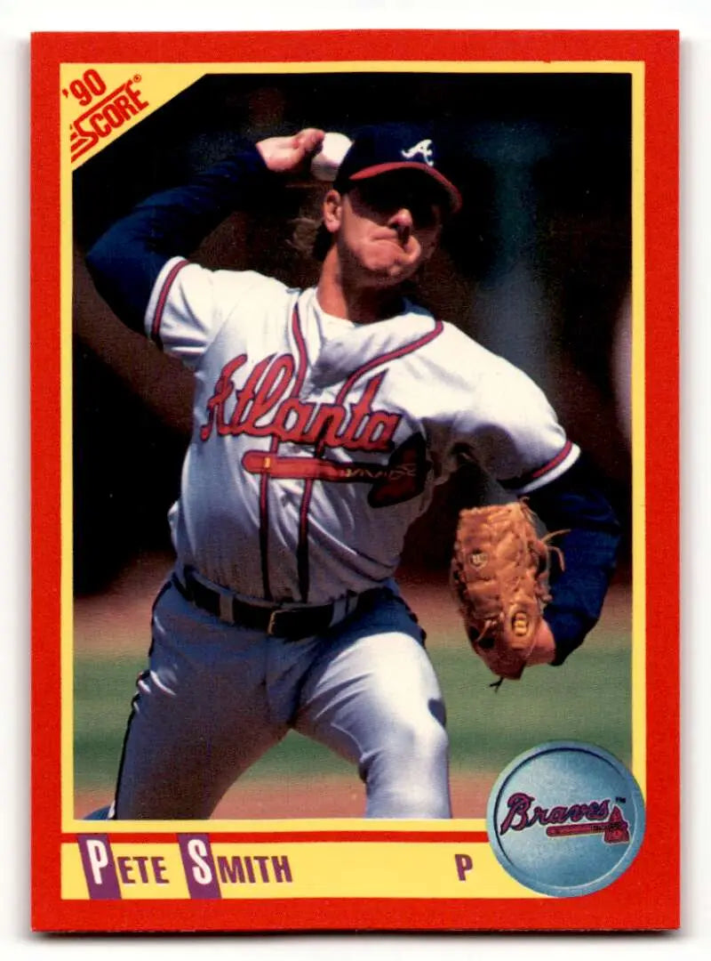 1990 Score #225 Pete Smith ID:46385