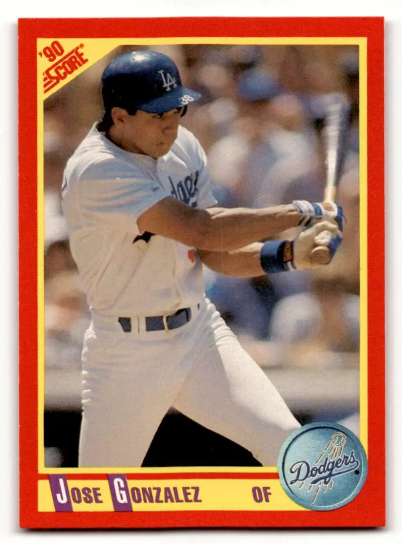 1990 Score #368 Jose Gonzalez ID:46402