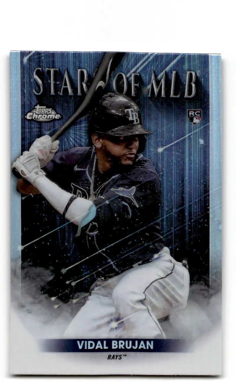 2022 Topps Update Stars of MLB Chrome Refractor #SMLBC-85 Vidal Brujan ID:46524