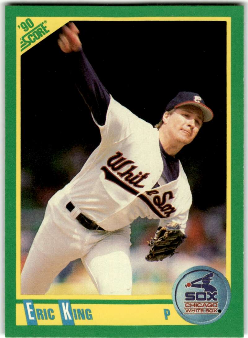 1990 Score #28 Eric King ID:46723
