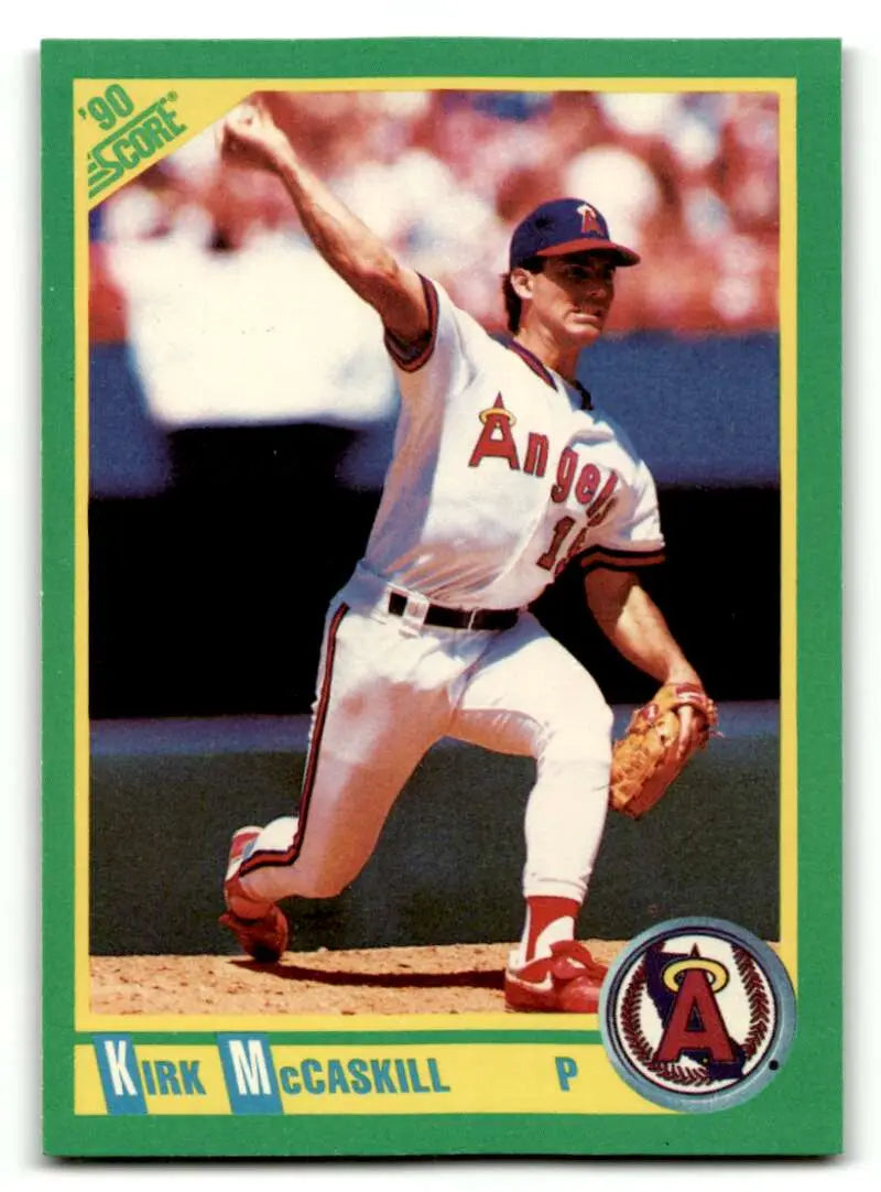 1990 Score #217 Kirk McCaskill ID:46896