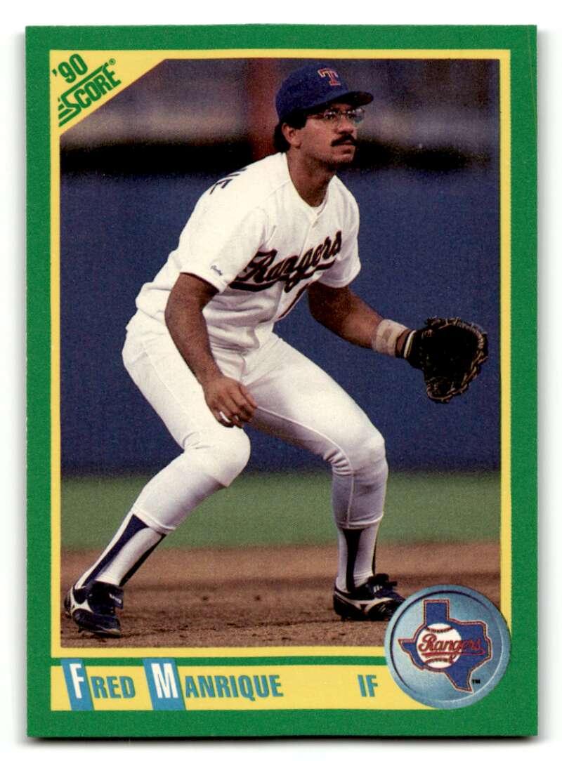 1990 Score #166 Fred Manrique ID:46901