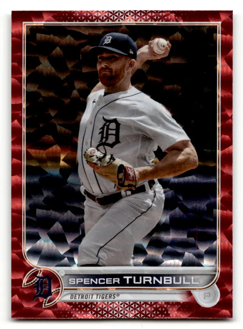 2022 Topps Red Foil #228 Spencer Turnbull NM-MT 176/199 Tigers ID:47301