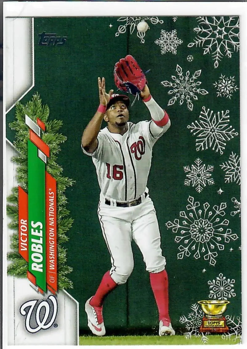 2020 Topps Holiday Metallic #HW159 Victor Robles NM-MT Nationals ID:47775