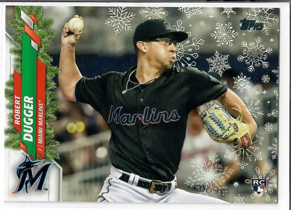 2020 Topps Holiday Metallic #HW79 Robert Dugger NM-MT RC Rookie Marlins ID:47777