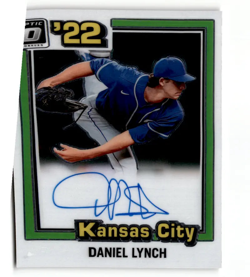 2022 Donruss Optic Retro 1981 Signatures #11 Daniel Lynch NM-MT Auto Ro ID:47823