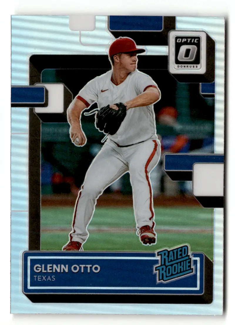 2022 Donruss Optic Holo #51 Glenn Otto NM-MT RC Rookie Rangers Rated Ro ID:47907