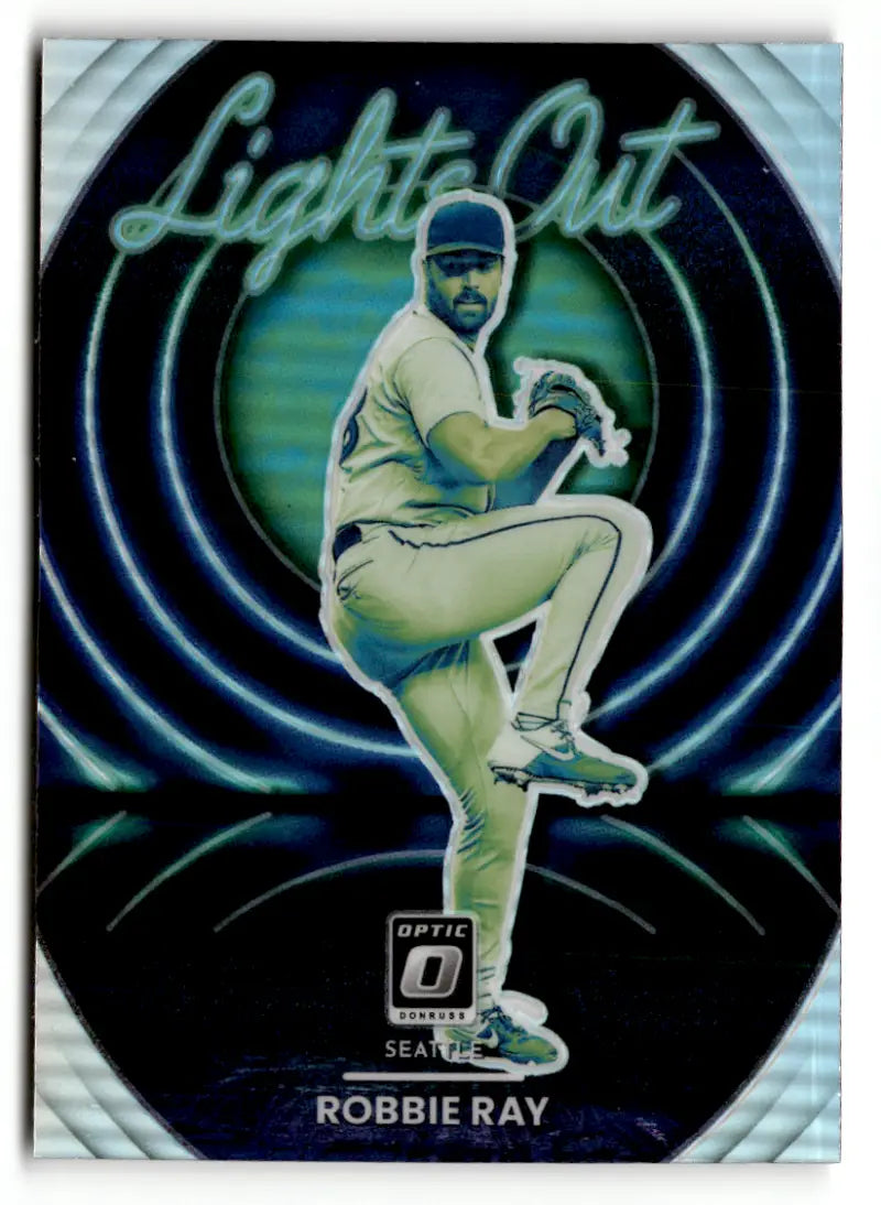 2022 Donruss Optic Lights Out Holo #8 Robbie Ray NM-MT Mariners ID:47911