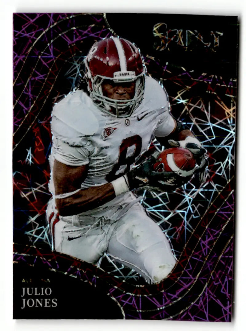 2022 Panini Select Draft Picks Purple Prizm #181 Julio Jones NM-MT Field Level