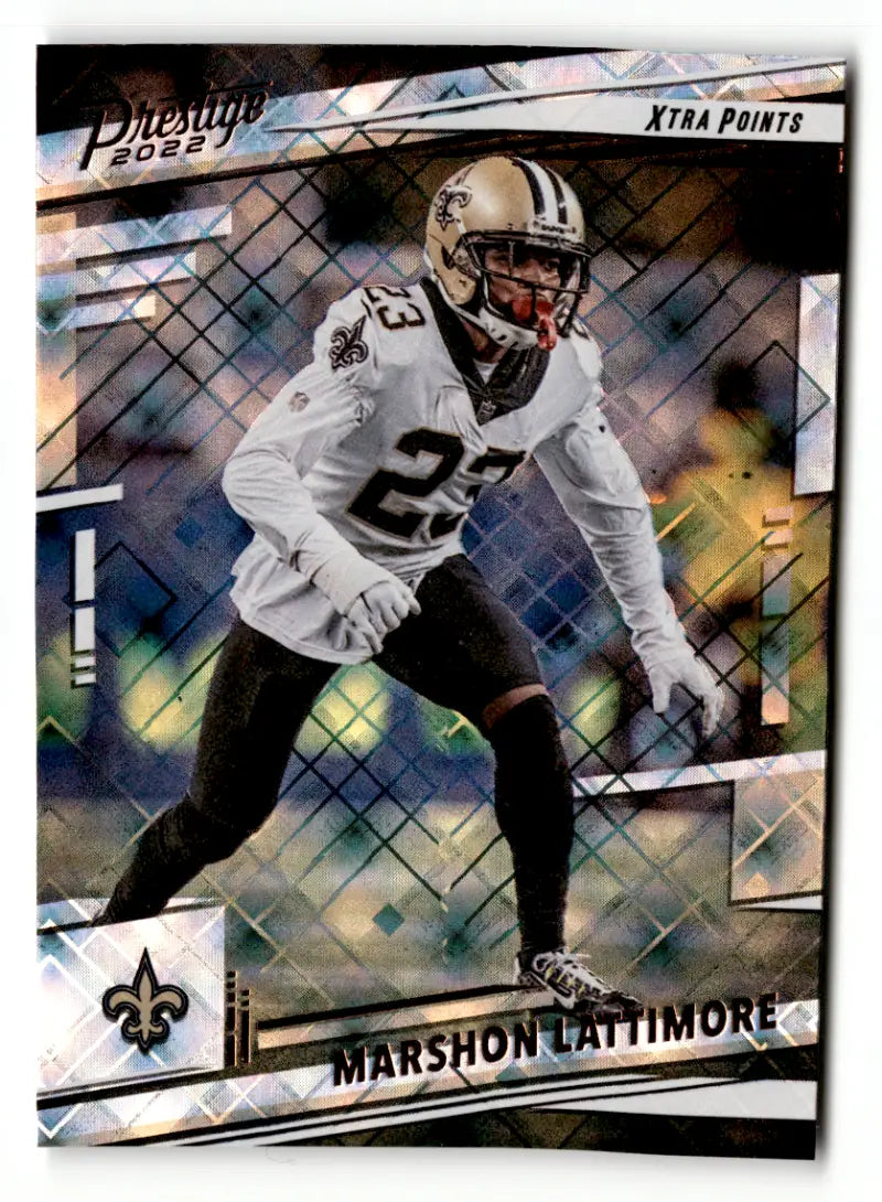 2022 Panini Prestige Xtra Points Diamond #214 Marshon Lattimore NM-MT S ID:48385