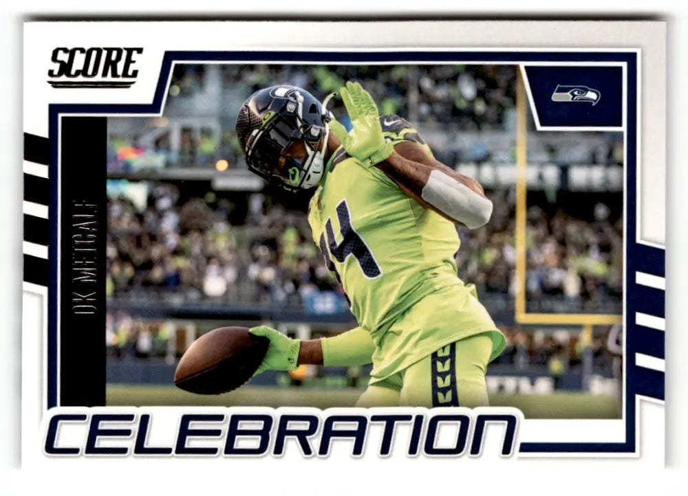 2022 Score Celebration #19 DK Metcalf NM Near Mint Seahawks ID:48542