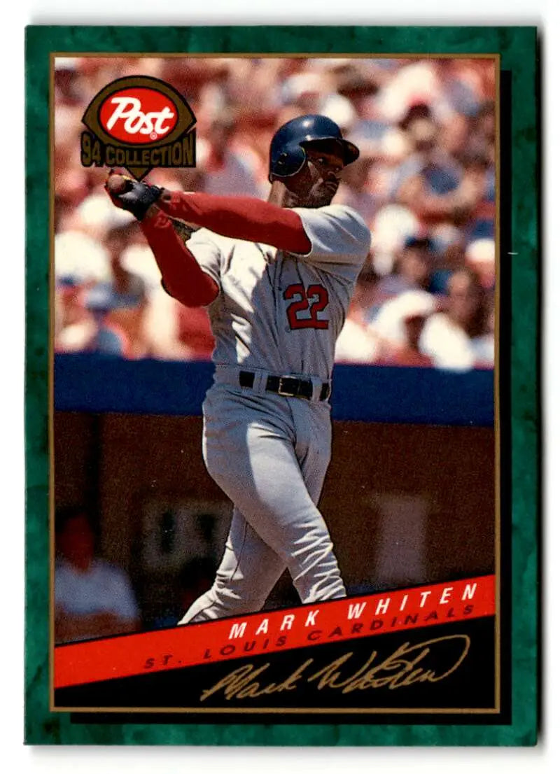 1994 Post Cereal #19 Mark Whiten NM ID:48716