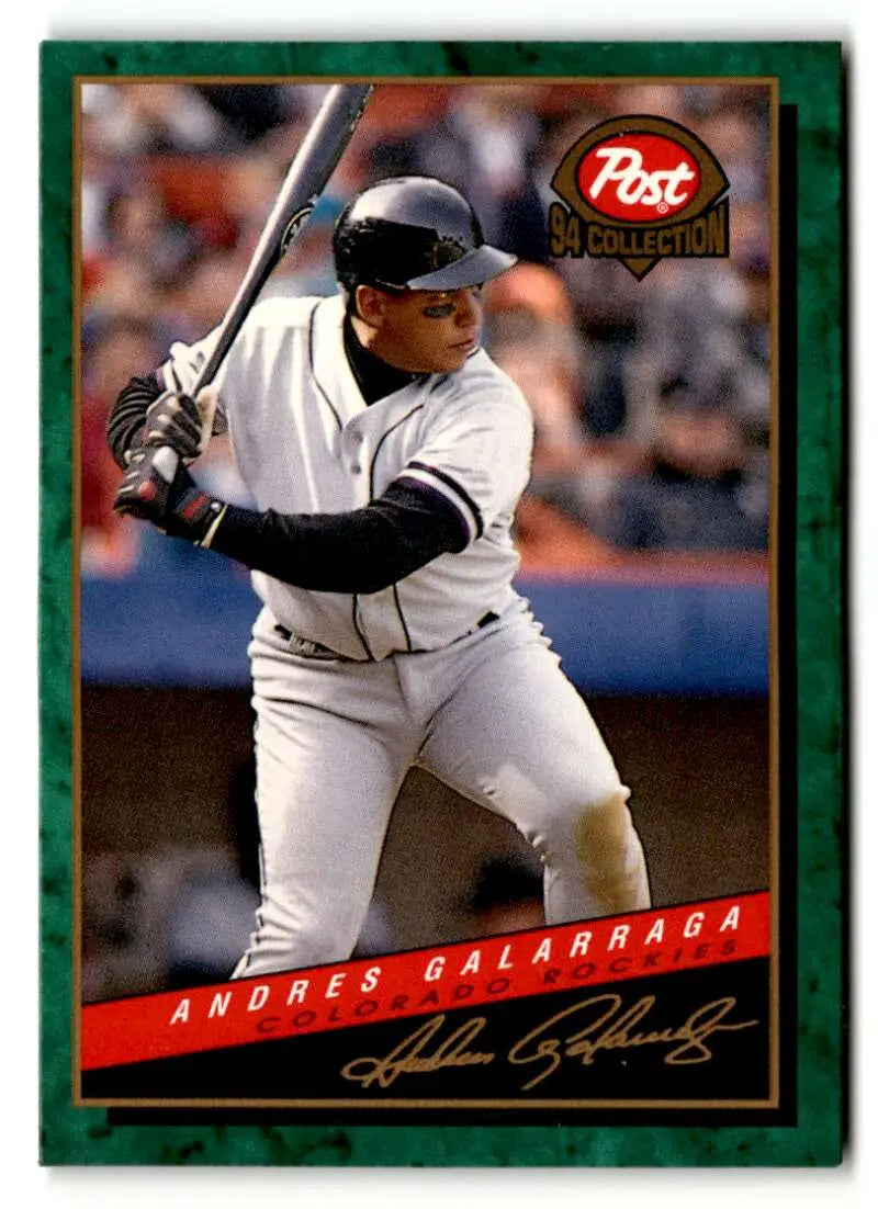 1994 Post Cereal #23 Andres Galarraga NM ID:48720