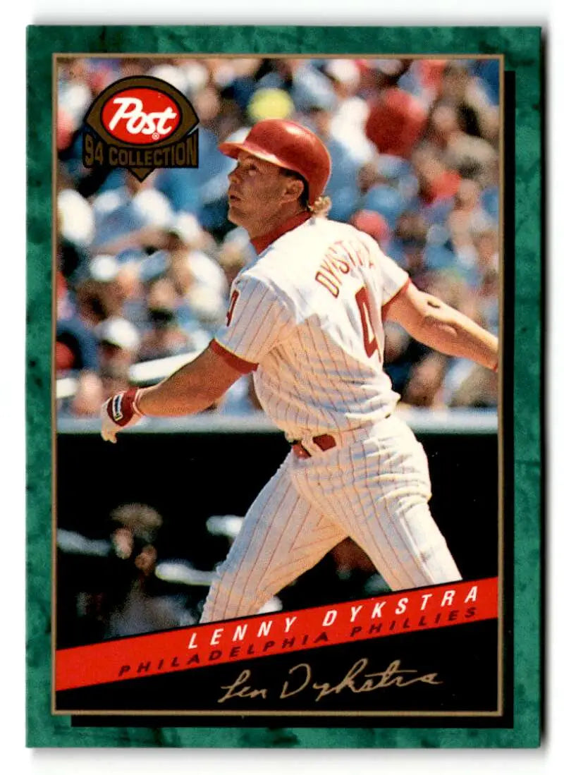 1994 Post Cereal #20 Lenny Dykstra NM ID:48746