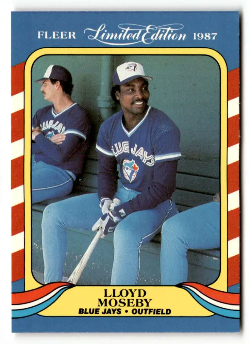 1987 Fleer Limited Edition #29 Lloyd Moseby EX/NM ID:48765