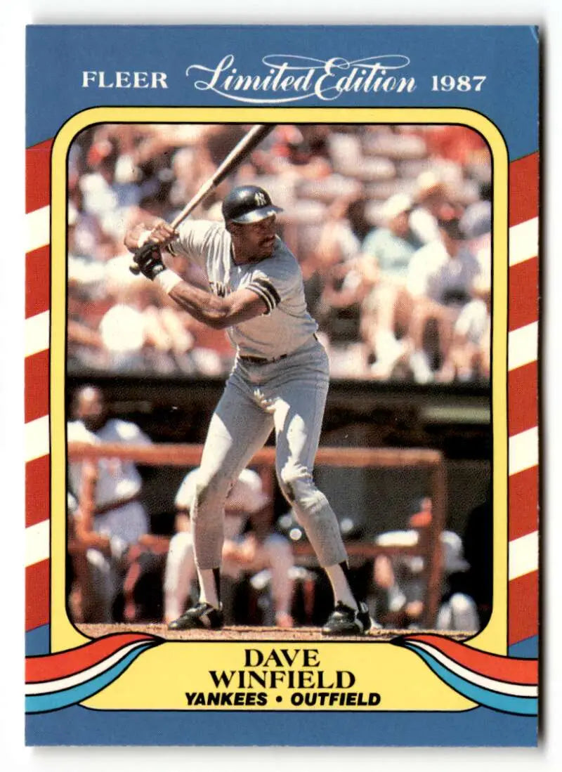 1987 Fleer Limited Edition #42 Dave Winfield EX/NM ID:48776