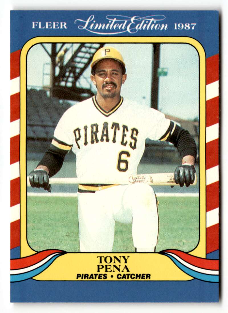 1987 Fleer Limited Edition #32 Tony Pena NM ID:48804