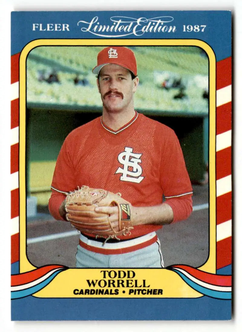 1987 Fleer Limited Edition #43 Todd Worrell EX/NM ID:48818