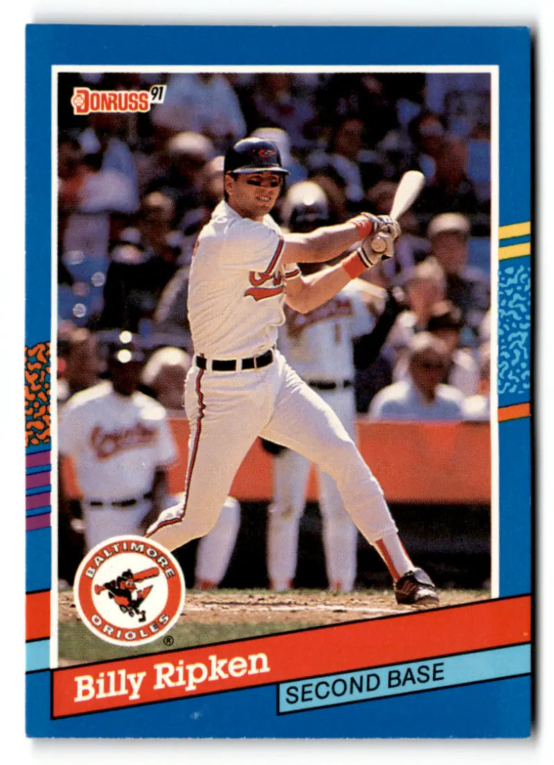 1991 Donruss #167 Billy Ripken EX/NM Orioles ID:49046