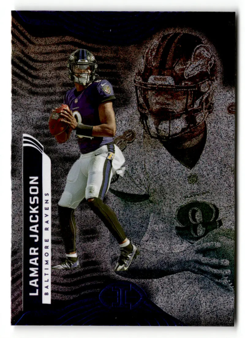 2022 Panini Illusions Trophy Collection Dots #7 Lamar Jackson NM-MT Rav ID:49296