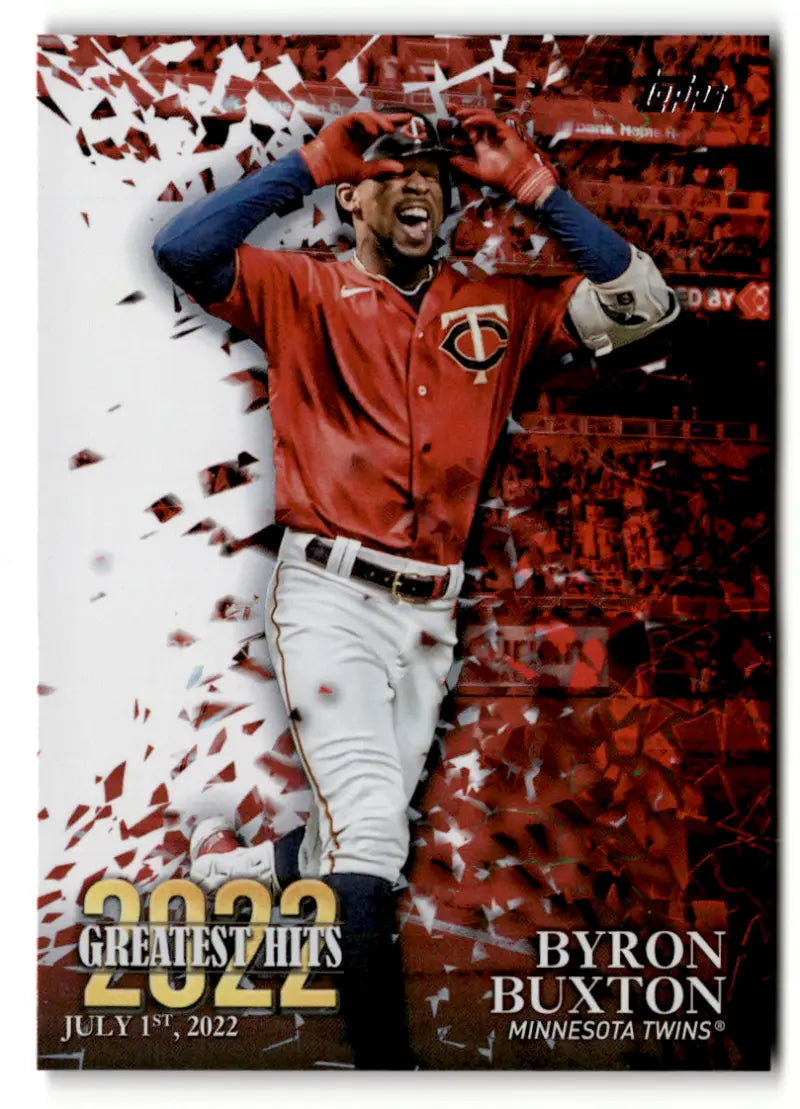 2023 Topps 2022 Greatest Hits #22GH-5 Byron Buxton NM-MT Twins ID:49444