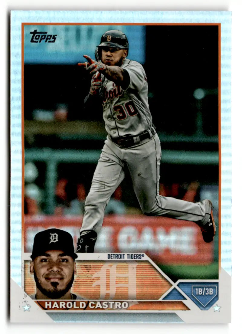 2023 Topps Rainbow Foil #126 Harold Castro NM-MT Tigers ID:49447
