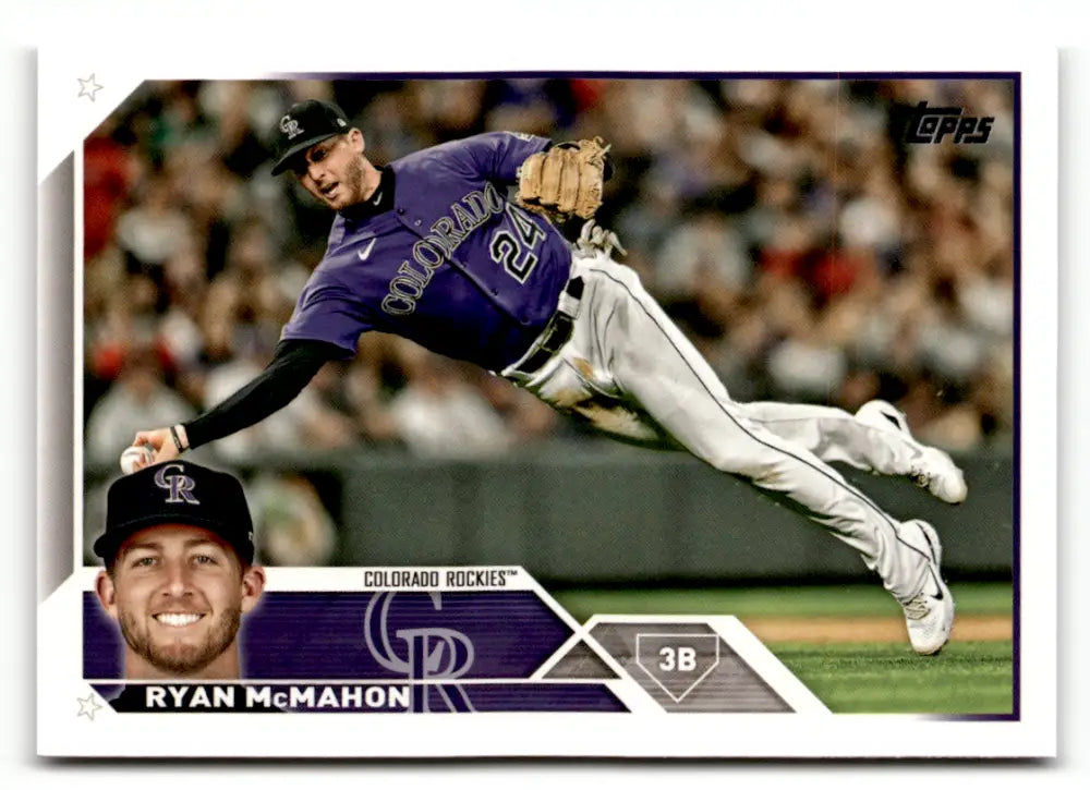2023 Topps #301 Ryan McMahon NM-MT Rockies ID:49513