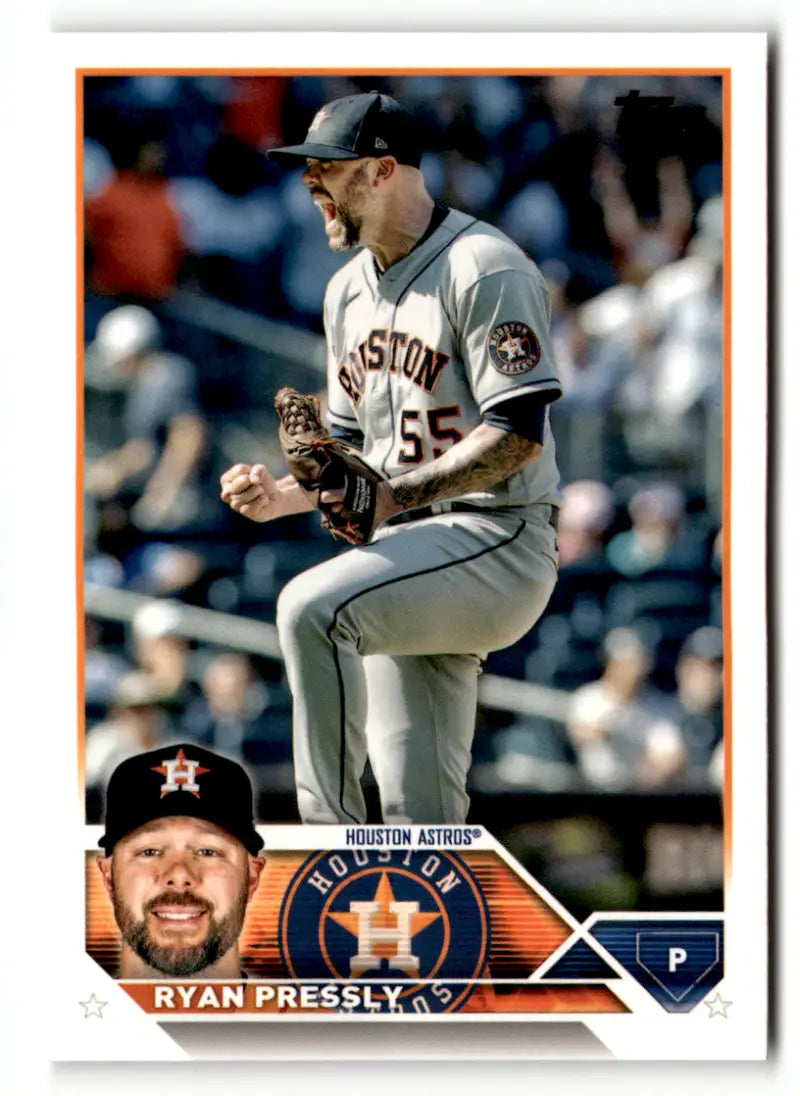 2023 Topps #228 Ryan Pressly NM-MT Astros ID:49519