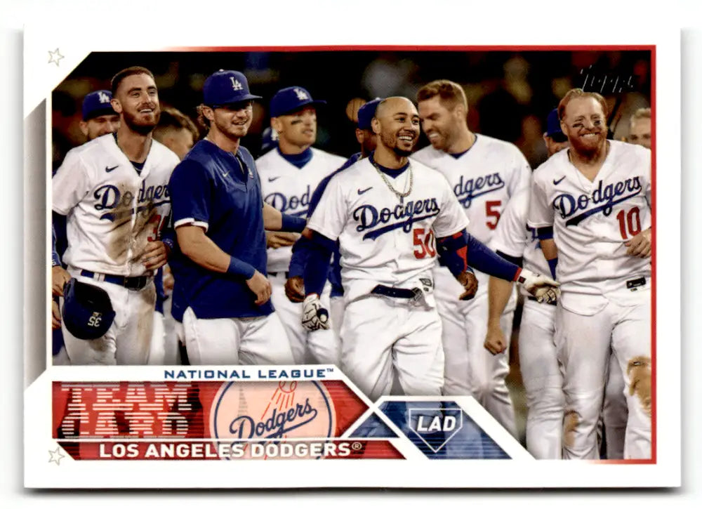 2023 Topps #219 Los Angeles Dodgers NM-MT ID:49554