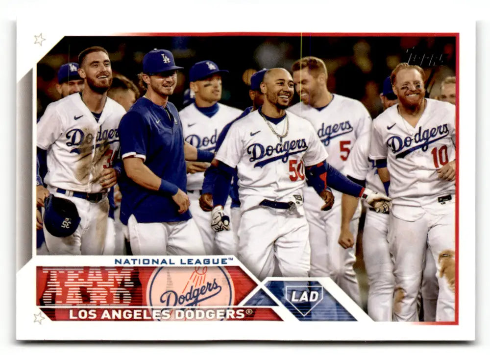 2023 Topps #219 Los Angeles Dodgers NM-MT ID:49577
