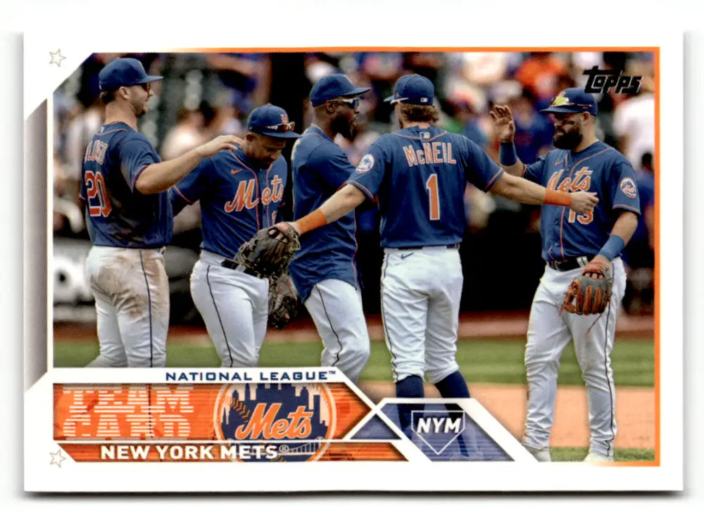 2023 Topps #291 New York Mets NM-MT ID:49597