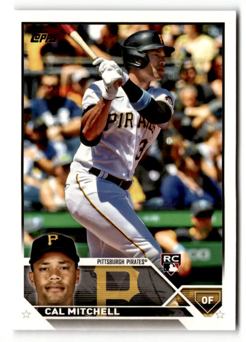 2023 Topps #313 Cal Mitchell NM-MT RC Rookie Pirates ID:49673