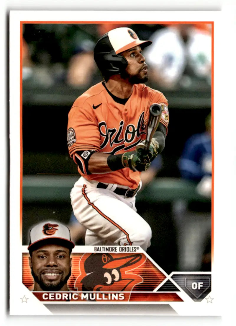 2023 Topps #317 Cedric Mullins NM Near Mint Orioles ID:49749