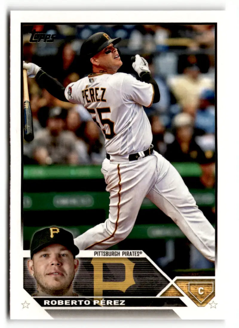 2023 Topps #133 Roberto Perez NM Near Mint Pirates ID:49793