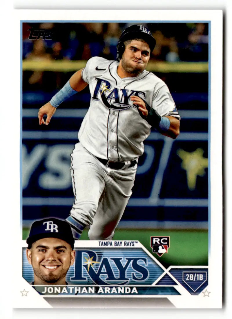 2023 Topps #154 Jonathan Aranda NM Near Mint RC Rookie Rays ID:49863