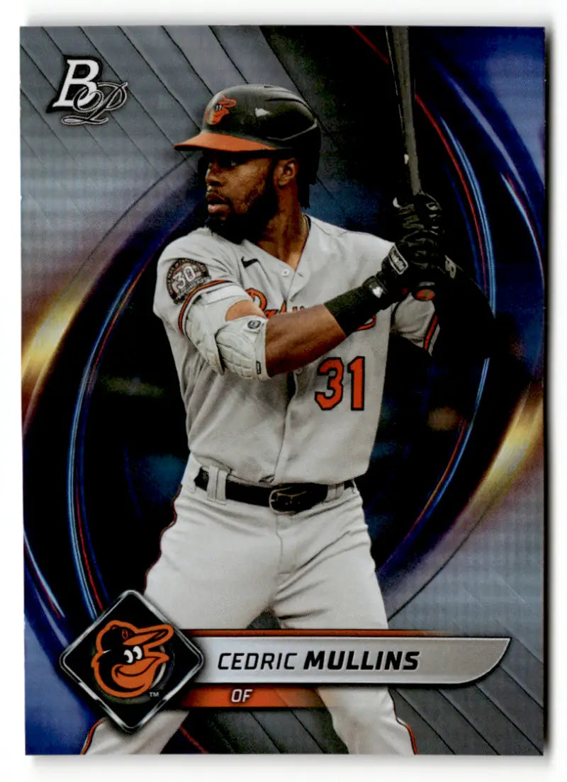 2022 Bowman Platinum #96 Cedric Mullins NM Near Mint Orioles ID:49949