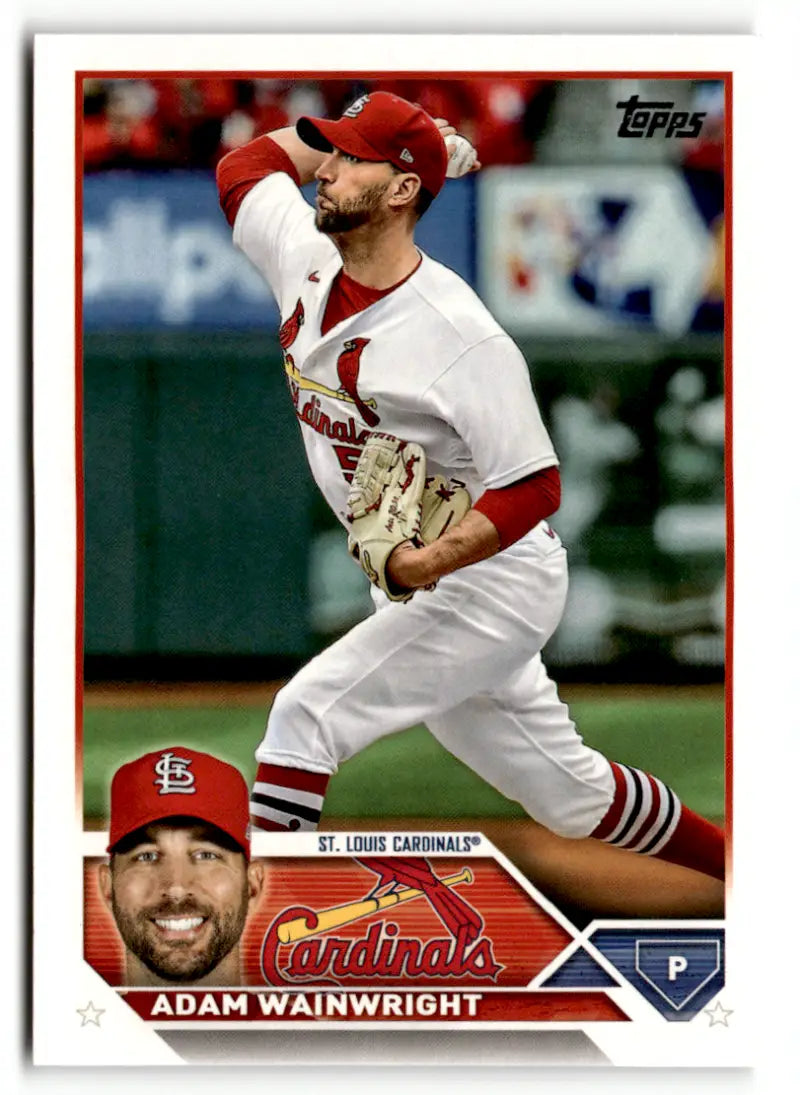 2023 Topps #39 Adam Wainwright NM Near Mint Cardinals ID:50027