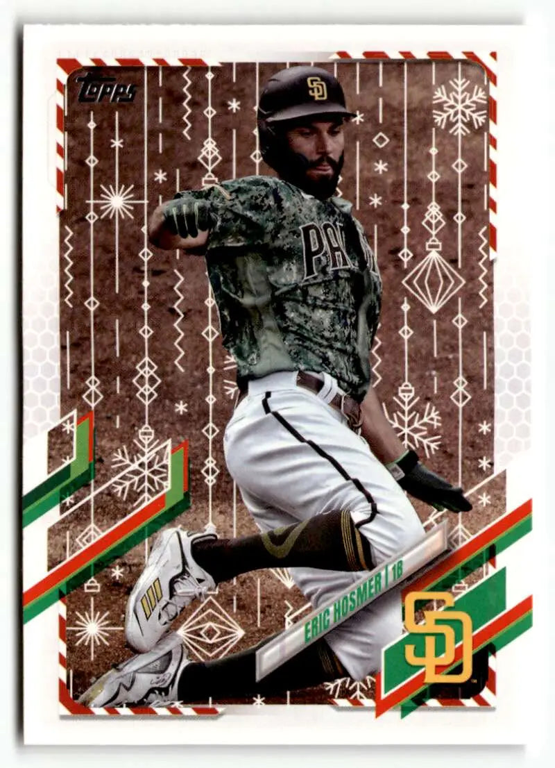 2021 Topps Holiday #HW91 Eric Hosmer NrMt-Mt ID:50325