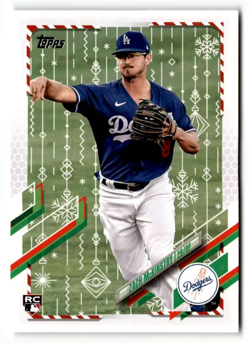 2021 Topps Holiday #HW42 Zach McKinstry NrMt-Mt ID:50336