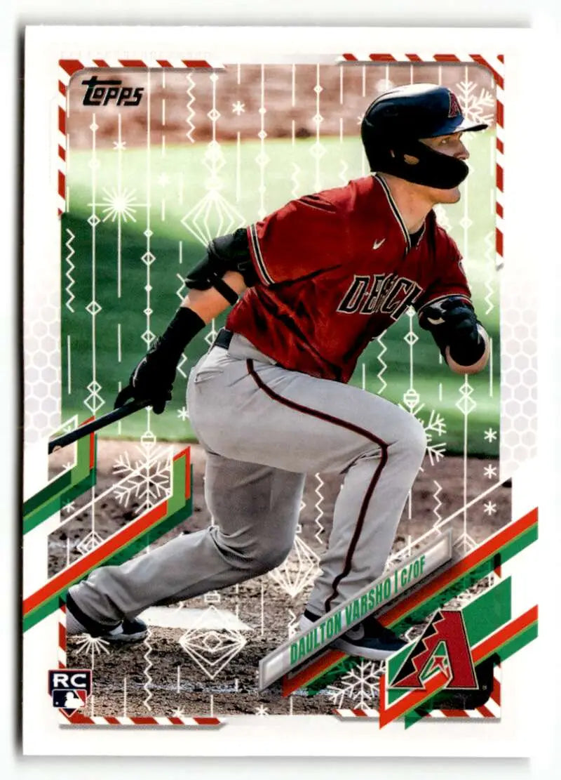 2021 Topps Holiday #HW136 Daulton Varsho NrMt-Mt ID:50355