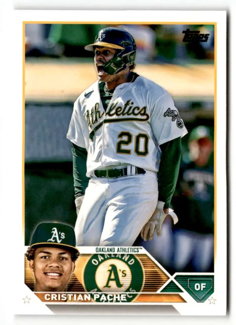 2023 Topps #296 Cristian Pache EX/NM ID:50533