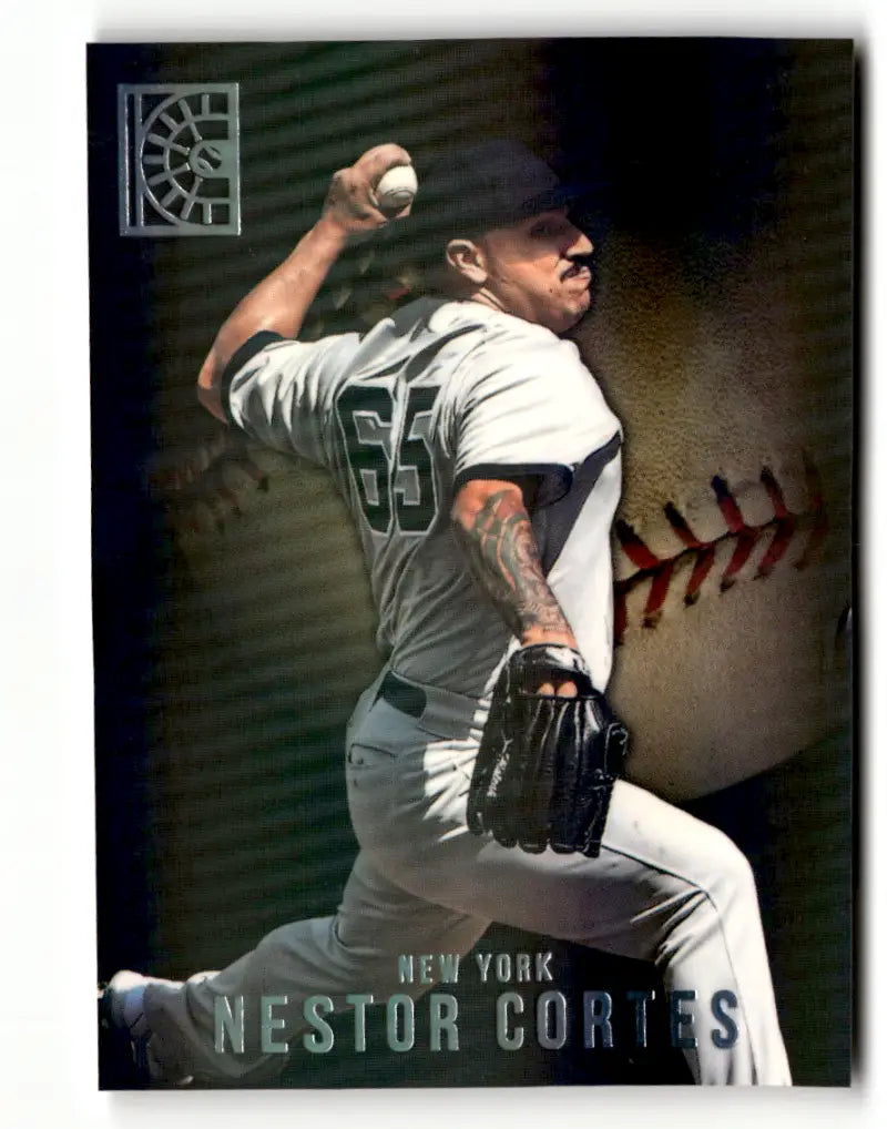 2022 Panini Capstone #100 Nestor Cortes NM Near Mint Yankees ID:50612