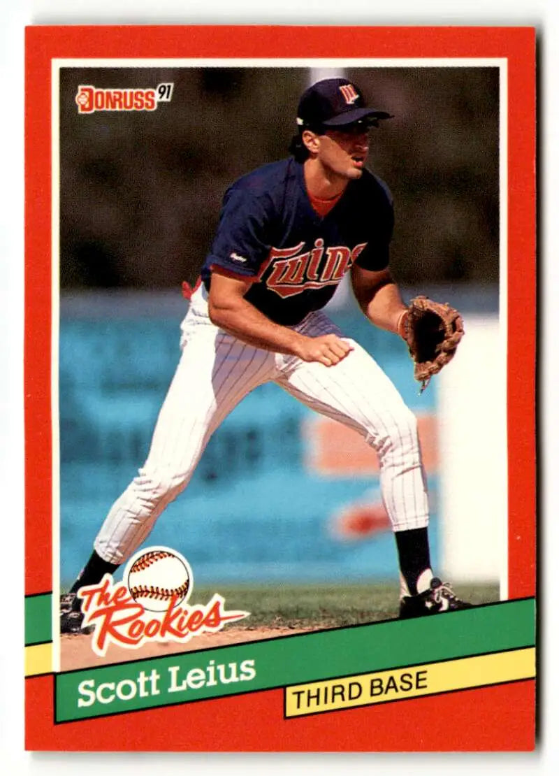 1991 Donruss The Rookies #4 Scott Leius NrMt-Mt ID:50904
