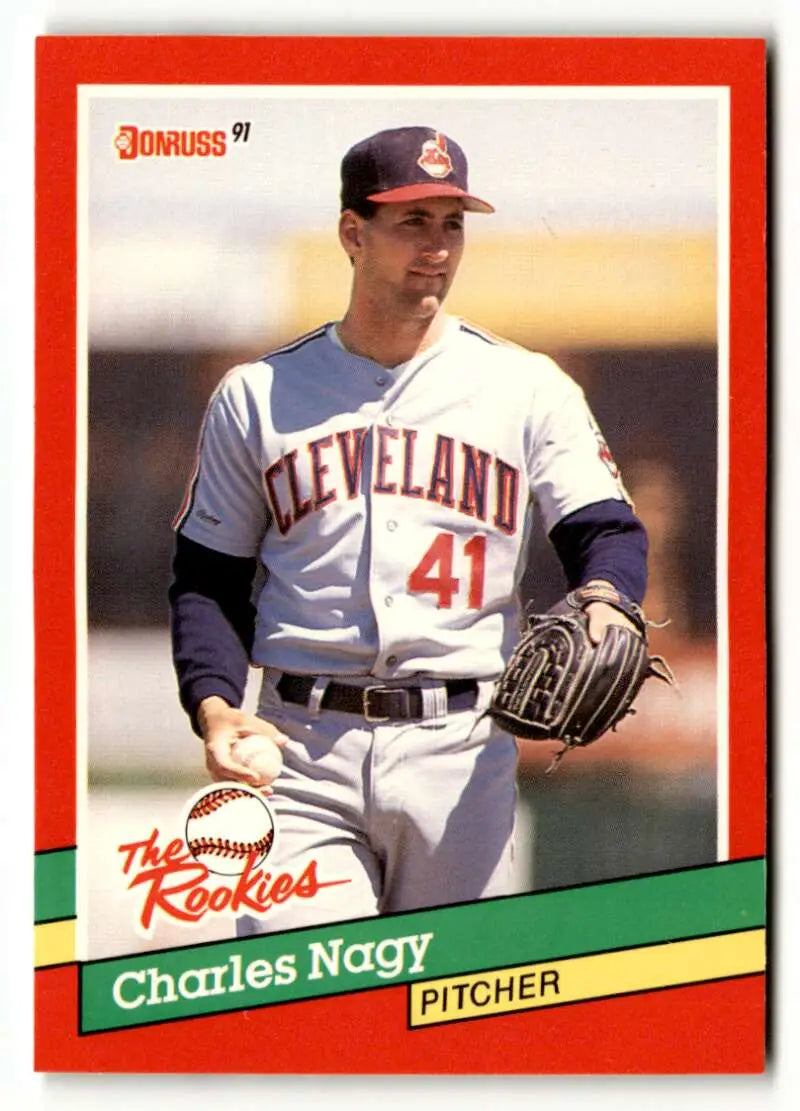 1991 Donruss The Rookies #18 Charles Nagy NrMt-Mt ID:50917