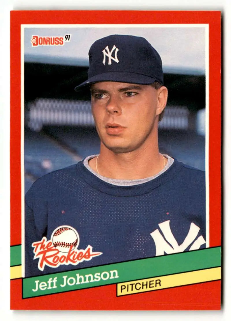 1991 Donruss The Rookies #47 Jeff Johnson NrMt-Mt ID:50944