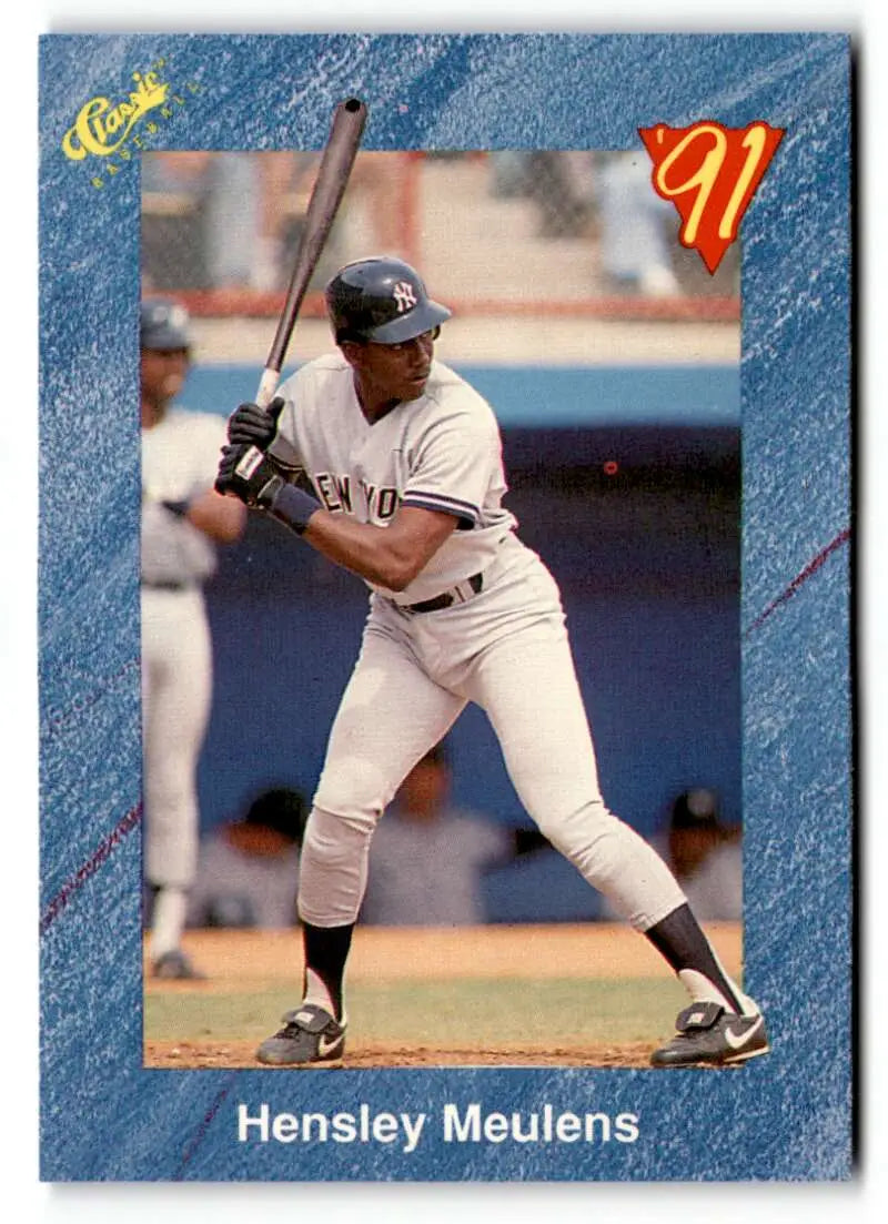 1991 Classic I #T69 Hensley Meulens NrMt-Mt ID:50999